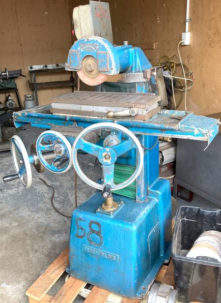 Dronsfield "Eagle" surface grinder model 534 with 15 stones