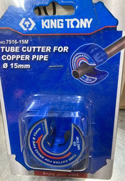 15mm pipe slice tube cutter for copper