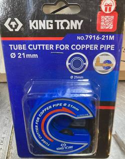 21mm pipe slice tube cutter for copper