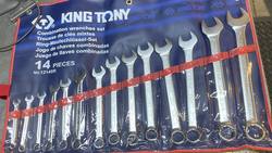 King Tony imperial spanner set 5/16 to 1-1/4"